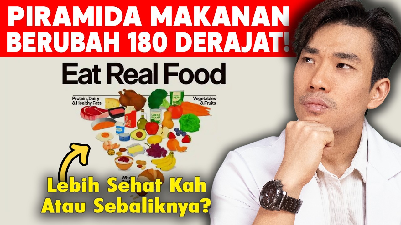 Kontroversi sejak 1980, PIRAMIDA MAKANAN Amerika Serikat berubah 180 DERAJAT