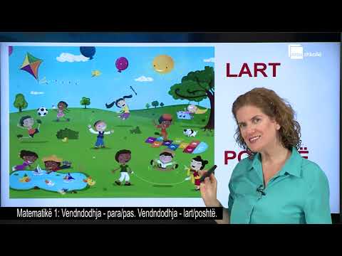 Vendndodhja - para - pas. Vendndodhja - lart - poshtë| Matematikë 1