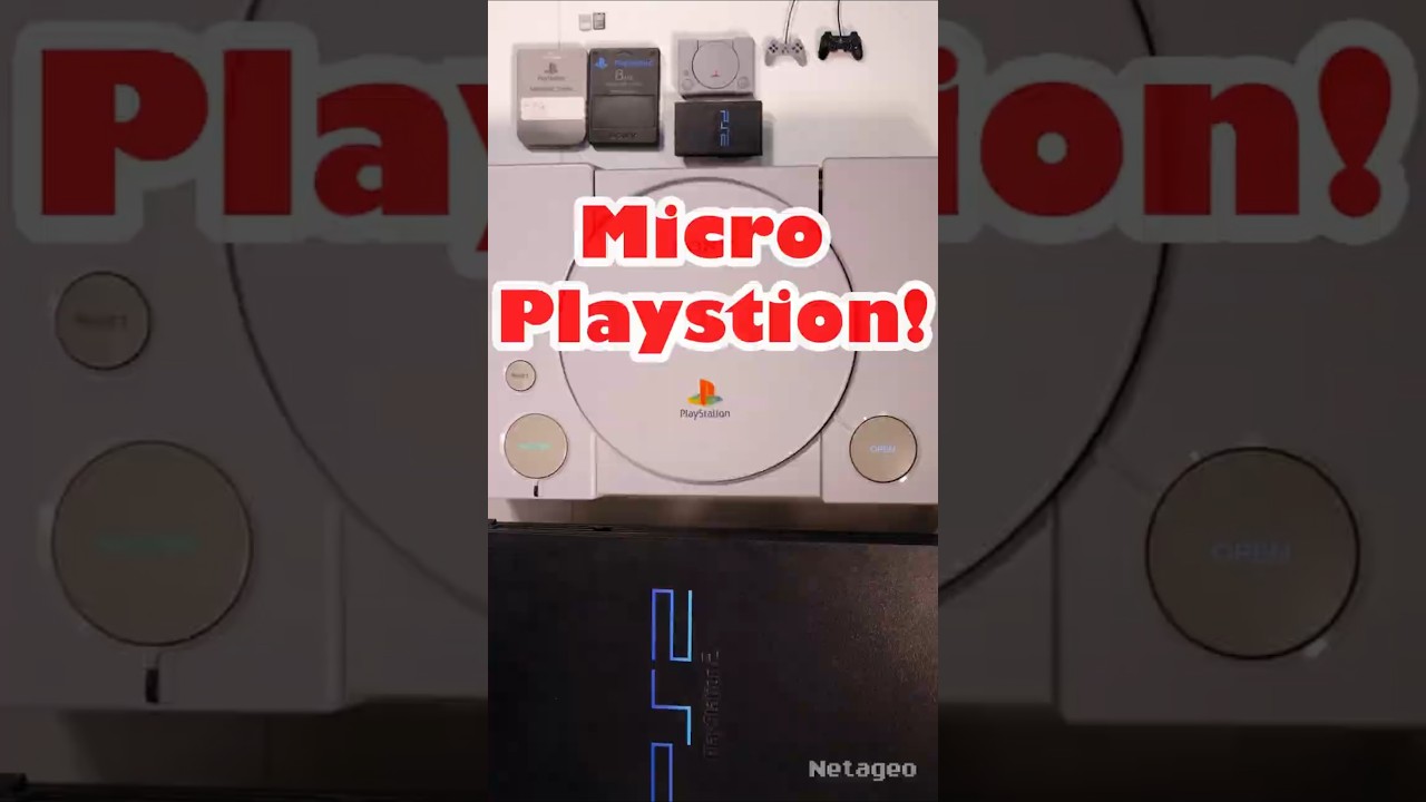 Ces mini PlayStation me ruinent !  #retrogaming #playstation