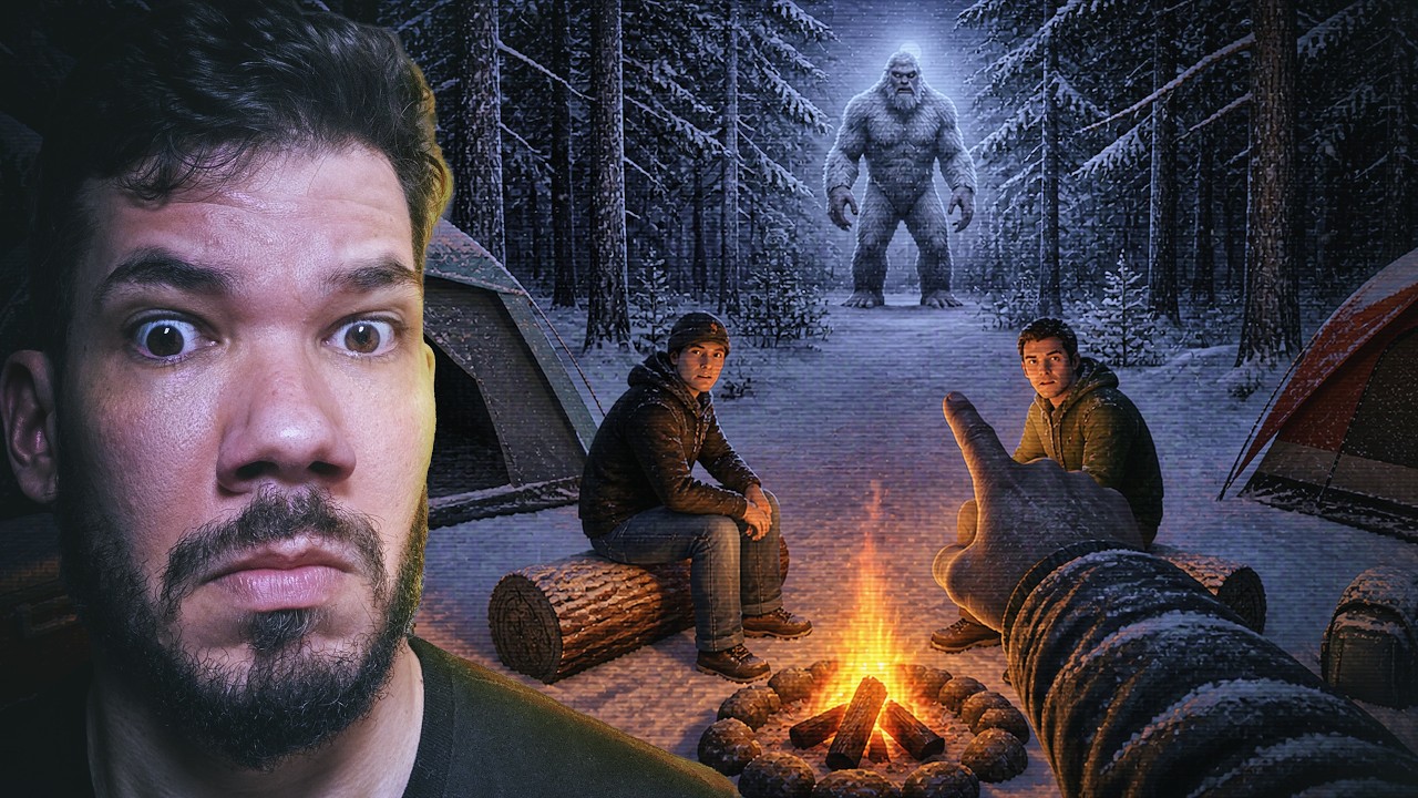 BIGFOOT... JOGO DE TERROR DO PÉ GRANDE ESTILO RETRO PS1 | The Bigfoot : Snow Massacre