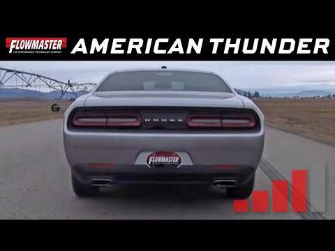 2015-19 Challenger SXT 3.6L - American Thunder Exhaust System 817737