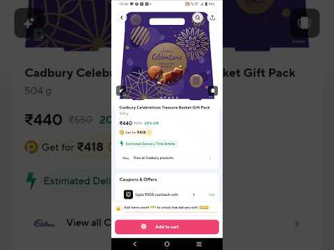Cadbury Celebrations Treasure Basket Gift Pack Tomorrow #shorts