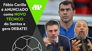 Veja debate sobre Carille, o novo técnico do Santos