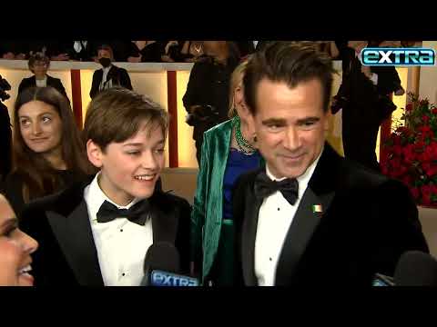 Oscars 2023: Colin Farrell’s Son Henry Says He’s a NICE Dad (Exclusive)