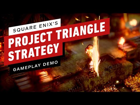 Square Enix's Project Triangle Strategy Demo Gameplay