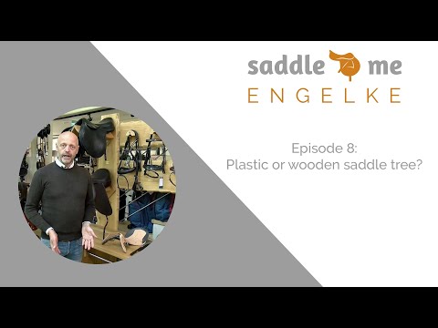 Plastic or wooden saddle tree?