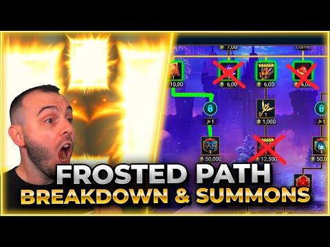 HOLY... TRIPLE LEGENDARY!! Frostpath Breakdown & My Insane Summons... Raid: Shadow Legends