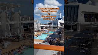 Celebrity Eclipse with Disney Treasure at Tender port of Grand Cayman