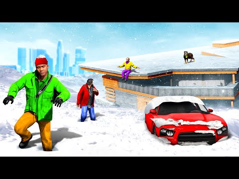 PREPARE for the SNOW STORM in GTA 5!