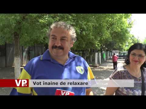 Vot înaine de relaxare