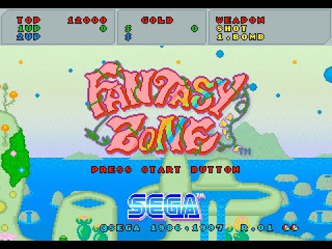 Saturn Longplay [090] Sega Ages: Fantasy Zone