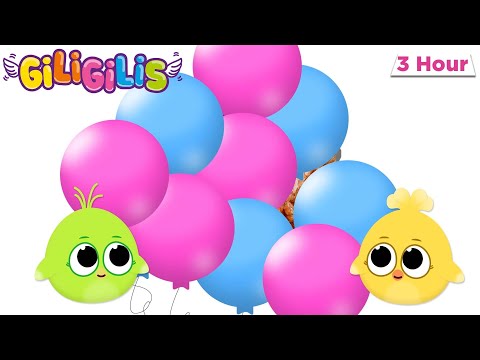 Blasen? | Cartoon-babylied | Neu – Kleinkind – Kinderreime #giligilis