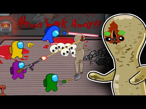 Among Us Animation vs. SCP-173 VS SCP-131 | 어몽어스 좀비 애니메이션