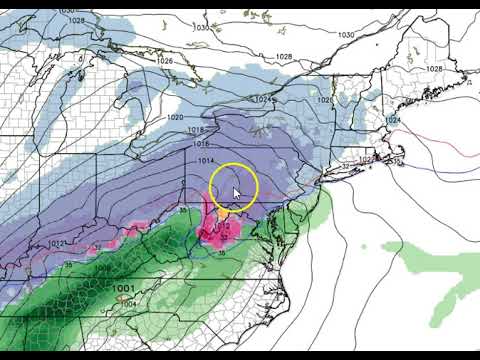 Daily forecast video Tuesday January 15th, 2019
