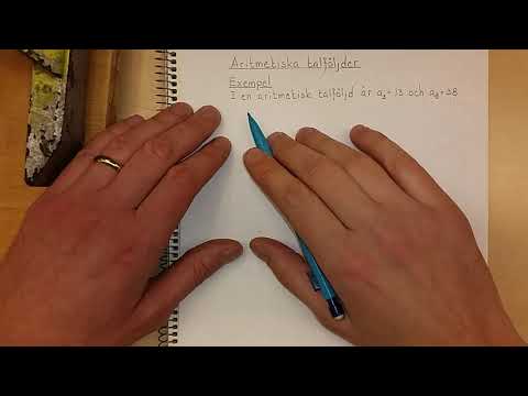 Ma5 Aritmetiska talföljder