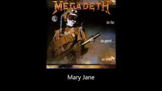 Megadeth - Mary Jane (Lyrics)