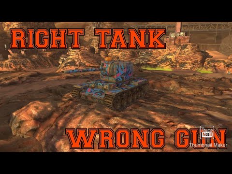 KV2 RIGHT TANK WRONG GUN #1 | WOTB