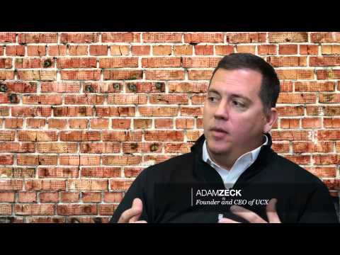 Adam Zeck, Founder and CEO of UCX - YouTube