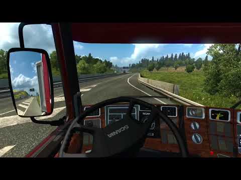 [ETS2] Scania 143M V8 POV Drive - Domestic Route from Zürich to Genéve