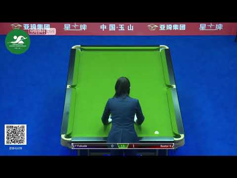 Yutaka Fukuda (JPN) VS Baatar K (MGL) - Int'l Mens Qual - 2019 CBSA Chinese Pool World Championship