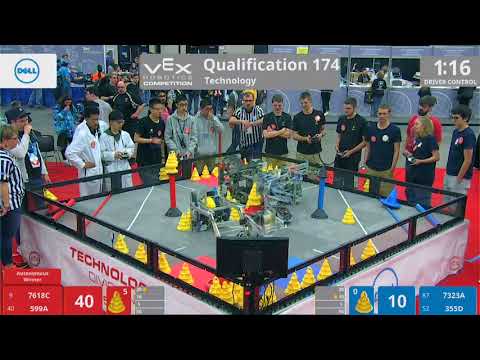 2018 VRC Tech Q174 - 7618C 599A vs 7323A 355D - 91 to 10