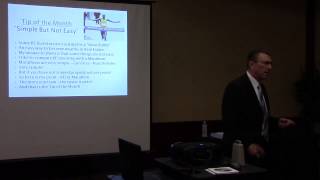 Tip of the Month- Simple But Not Easy by Dennis Henson