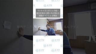 クロス掃除でゴシゴシはNG！プロが教える「洗剤を浸透させる」テクニック#掃除術 #マルチクリーナー #ラク家事 #イーブイ片付けチャンネル #プロの技