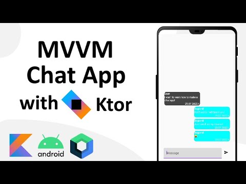 MVVM Chat App for Android with Ktor & Jetpack Compose (2023)