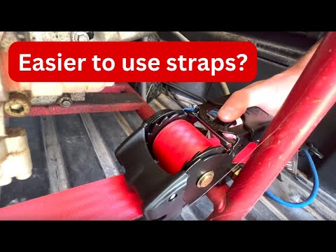 Why you need to ditch your old straps for the Rhino USA retractable tie-down ratchet straps...