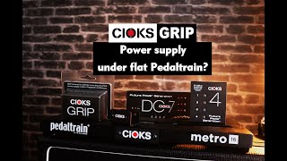 Video thumbnail for Cioks GRIP - How to set Power Supply under flat Pedaltrain by Pedals Fusion