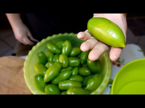 Pomodori verdi sott'olio contorno strepitoso - Ricetta Calabrese
