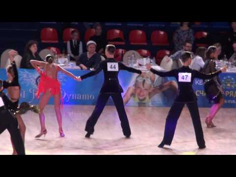 WDSF Open Junior 2 Latin Samba Egor Perepelitsyn - Maria Barykina