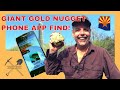 Giant Gold Nugget Found With Phone App!?!?