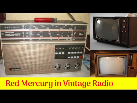 Red Mercury in Vintage TV | Red Mercury Reality in Old TV