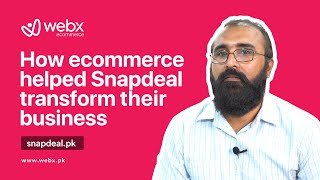 How Selling Online Helped Snapdeal | Start selling online | Best Ecommerce Platform #webx