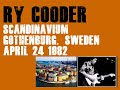 Ry Cooder Scandinavium Gothenburg Sweden 19820424