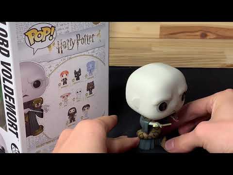 Unboxing Review Funko Pop Lord Voldemort with Nagine #85 Harry Potter - colecionáveis
