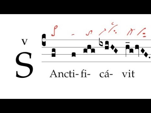 Offertorium: Sanctificavit Moyses