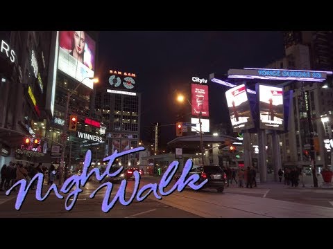Night Walk: Ep 3 (2019) Toronto Slow TV 4K [6 of 10 in series]