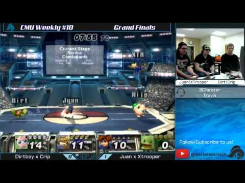 CMU Weekly 10 Doubles Grand Finals - Dirtboy & Crip vs. Xtrooper & Chosen Juan