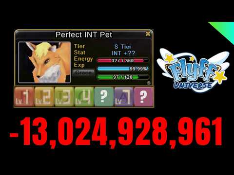 Flyff Universe Arcanist Creating Perfect INT Pet