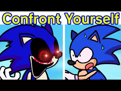 Friday Night Funkin' VS SONIC.EXE - Confronting Yourself | Run Sonic Run! (FNF Mod/Fake Evil Sonic)