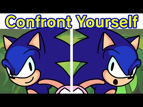 Friday Night Funkin' VS SONIC.EXE - Confronting Yourself | Run Sonic Run! (FNF Mod/Fake Evil Sonic)