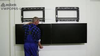 Držák Tv do televizní stěny EDBAK VWPOP65-L