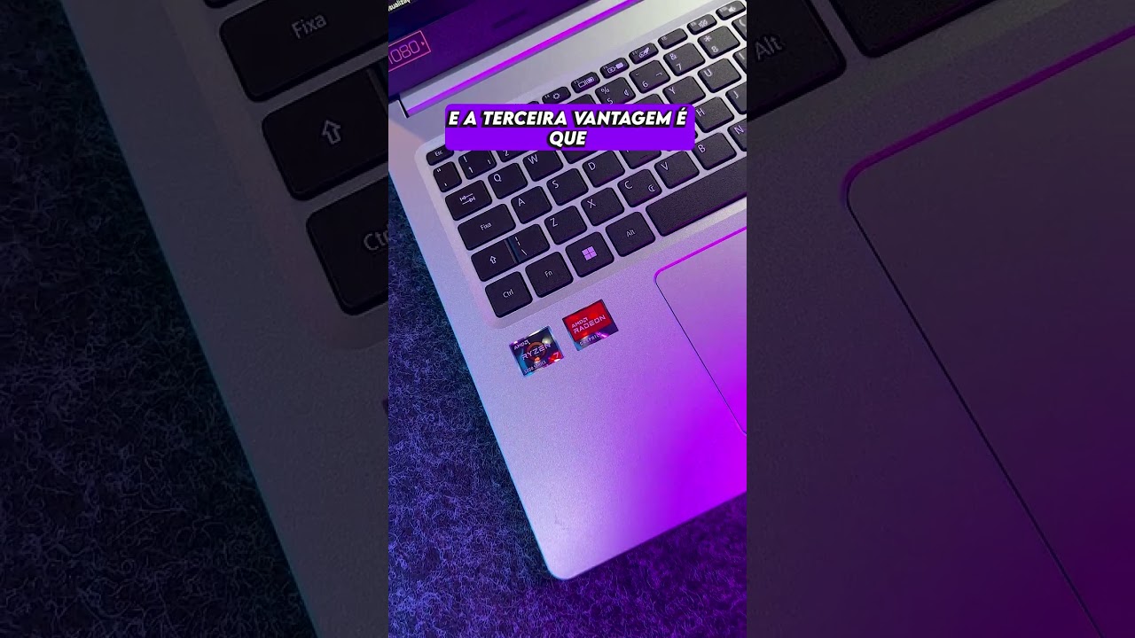 Miniatura da avaliação em vídeo de Notebook Acer Aspire 5 A515-45-r2a3 Ryzen 5 8GB 512GB SSD 15.6 Pol