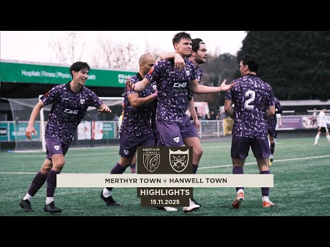 WINNING AWAY IN WALES - Merthyr Town v Hanwell Town - Highlights