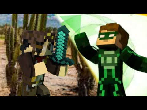Lampião vs lanterna verde - epic repente battles da história versão Minecraft
