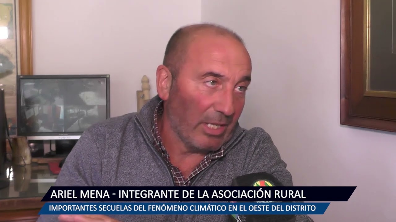2025 03 12 NOTA A ARIEL MENA   SECUELAS DEL FENOMENO CLIMATICO EN EL OESTE