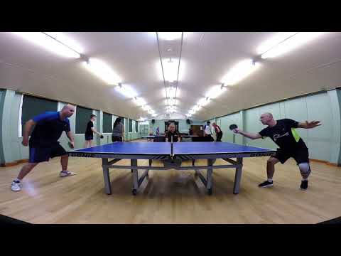 Leeds Judean Table Tennis Arnie Lewis Trophy Semi-Final Match Yoni Caspi VS Ivan Lewis 2019