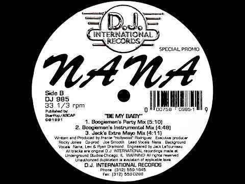 Nana - Be My Baby (Boogieman's Party Mix)(1991) Special 12'' Promo